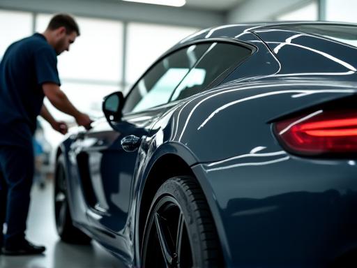 流線型の美しいカスタムボディワーク